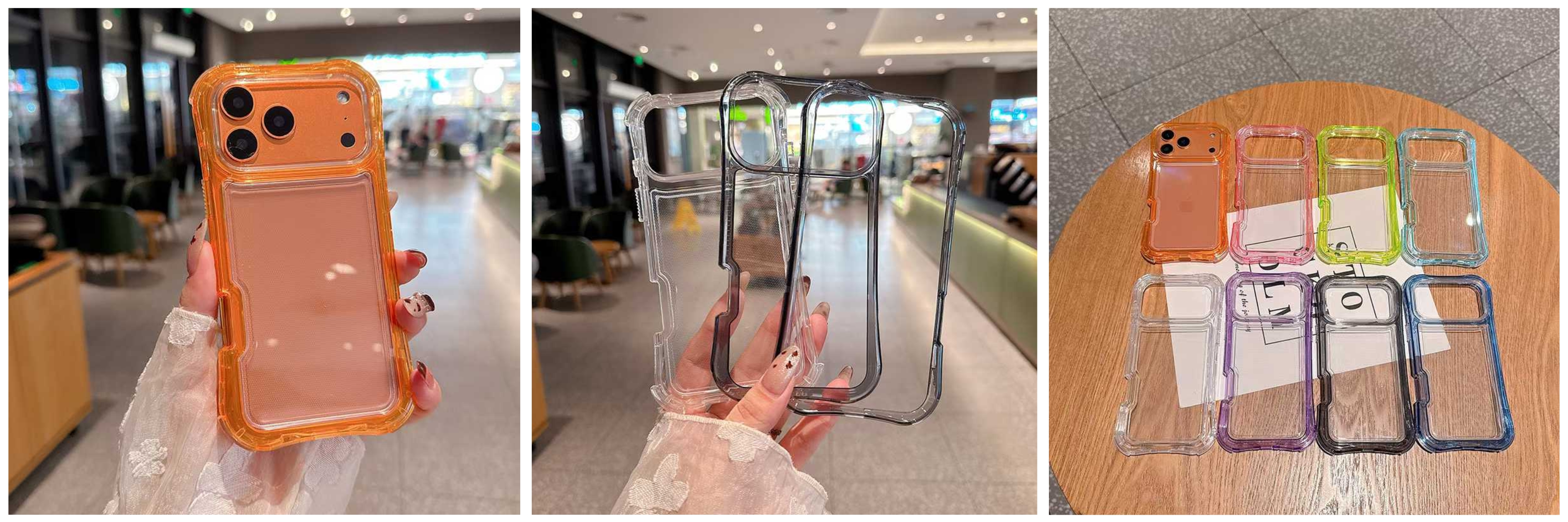 3 &eacute;tui de t&eacute;l&eacute;phone dans 1