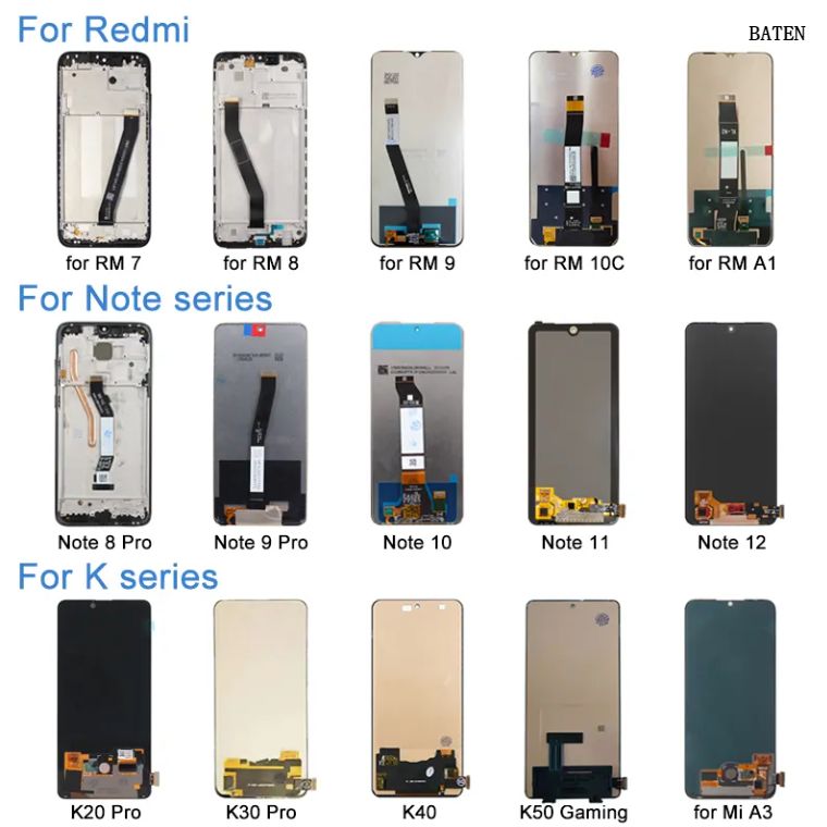 Téléphone LCD pour Redmi