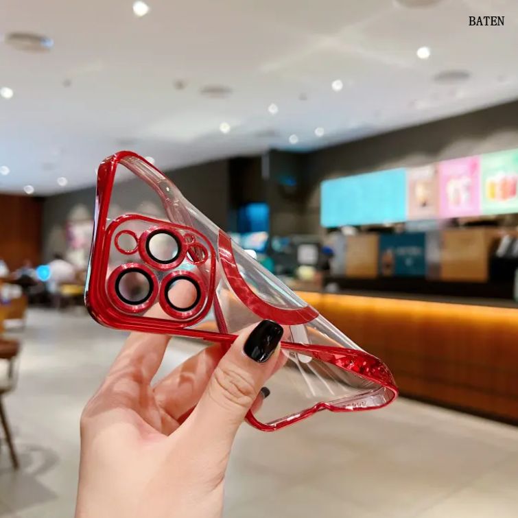 Coque de téléphone magnétique transparente