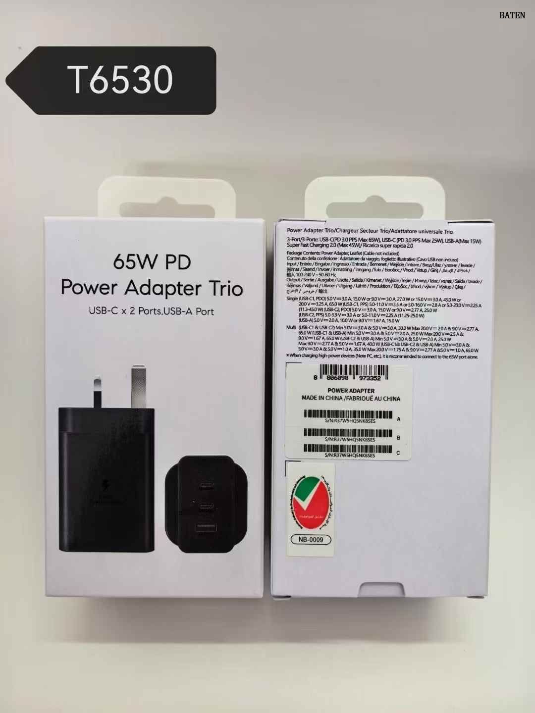 Chargeur de téléphone pour Samsung